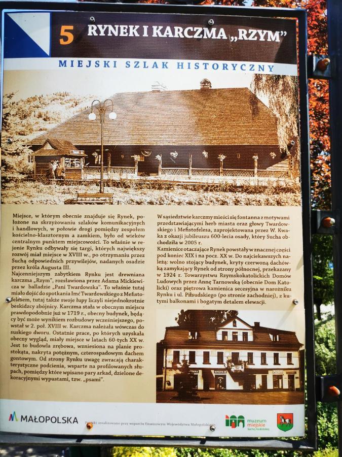 Suskie Diablaki Hotel Sucha Beskidzka Kültér fotó